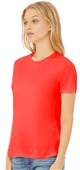 Bella+Canvas Women's Relaxed Jersey SS Tee RED TRIBLEND Primary