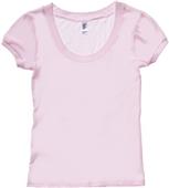 Womens (Aqua,Chocolate,Soft Pinkt) Ultra Soft Scoop Neck T-Shirt Top