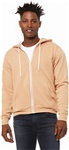 Bella+Canvas Poly-Cotton Fleece Full-Zip Hoodie