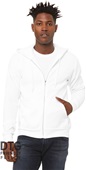 Bella+Canvas Poly-Cotton Fleece Full-Zip Hoodie