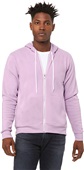 Bella+Canvas Poly-Cotton Fleece Full-Zip Hoodie