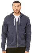 Bella+Canvas Poly-Cotton Fleece Full-Zip Hoodie