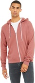 Bella+Canvas Poly-Cotton Fleece Full-Zip Hoodie