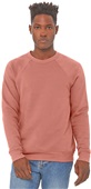Bella+Canvas Sponge Fleece Crew Neck Sweatshirt MAUVE Primary
