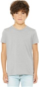 Bella+Canvas Youth Jersey Short Sleeve Tee 3001Y HEATHER STONE Primary