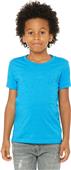 Bella+Canvas Youth Jersey Short Sleeve Tee 3001Y NEON BLUE Primary