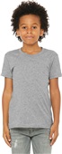 Bella+Canvas Youth Jersey Short Sleeve Tee 3001Y ATHLETIC HEATHER Primary