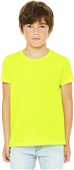 Bella+Canvas Youth Jersey Short Sleeve Tee 3001Y NEON YELLOW Primary