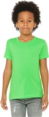 Bella+Canvas Youth Jersey Short Sleeve Tee 3001Y NEON GREEN Primary