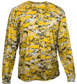Badger Sport Adult/Youth Digital Camo L/S Tee Badger Sport Adult/Youth Digital Camo L/S Tee