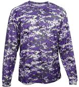 Badger Sport Adult/Youth Digital Camo L/S Tee