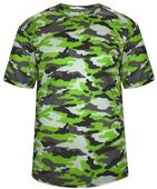 Badger Adult/Youth Short Sleeve Camo Tee Shirt