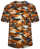 Badger Adult/Youth Short Sleeve Camo Tee Shirt