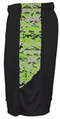 Badger Sport Digital Camo Panel Performance Shorts