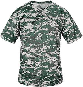 custom digital camo baseball shirts