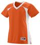 Augusta Ladies Girls Victor Replica Jersey ORANGE/WHITE Primary