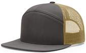 Richardson 168 7 Panel Flat Bill Trucker Cap