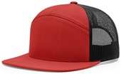 Richardson 168 7 Panel Flat Bill Trucker Cap