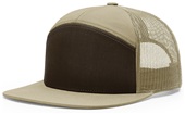 Richardson 168 7 Panel Flat Bill Trucker Cap