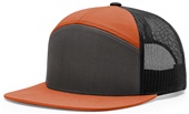 Richardson 168 7 Panel Flat Bill Trucker Cap