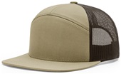 Richardson 168 7 Panel Flat Bill Trucker Cap