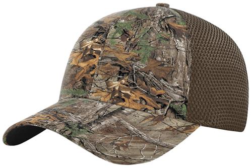 King's Camo Men's Richardson Structured Cap - Camouflage Hat With R-Flex Stretch Band