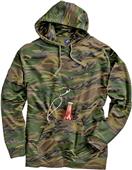 J America Tailgate Poly Fleece Hooded Sweatshirt