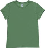 Womens Heather T-Shirt Top (Brown,Green,Navy) - "Undersized - See Below Chart"