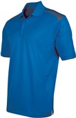 Tonix Men's Motivator Polyester Polo Shirt 1520 ROYAL/GRAPHITE Pocket