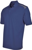 Tonix Men's Motivator Polyester Polo Shirt 1520 NAVY/GRAPHITE Pocket