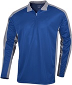 Tonix Adult Encourager Quarter Zip Jacket 1510 ROYAL/GRAPHITE Pocket