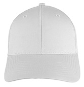 OC Sports Mid to Low Crown Twill Cap GL-271 WHITE Front