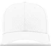Richardson 495 Pro Mesh R-Flex Baseball Caps (SOLID) WHITE Front