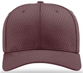 Richardson 495 Pro Mesh R-Flex Baseball Caps (SOLID) MAROON Front
