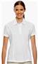 Team 365 Ladies Charger Performance Polo Shirt WHITE Pocket