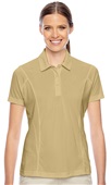 Team 365 Ladies Charger Performance Polo Shirt SPORT VEGAS GOLD Pocket