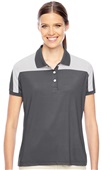 Team 365 Ladies Victor Performance Polo Shirt SPORT GRAPHITE Pocket