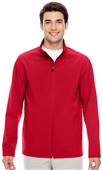 Team 365 Mens Leader Soft Shell Jacket SPORT RED Pocket