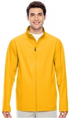 Team 365 Mens Leader Soft Shell Jacket SPORT ATHLETIC GOLD Pocket
