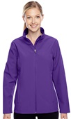 Team 365 Ladies Leader Soft Shell Jacket SPORT PURPLE Pocket