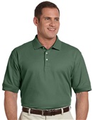 Devon & Jones Mens Pima Pique Short-Sleeve Polo DILL Pocket