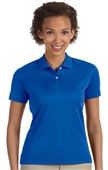 Devon & Jones Ladies Pima-Tech Jet Pique Polo FRENCH BLUE Pocket