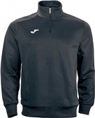 Joma Combi Gala-Faraon 1/4 Zip Sweatshirt BLACK/WHITE Pocket