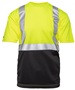 Game Sportswear The Black Bottom Hi-Vis Tee 2201 NEON LIME Front