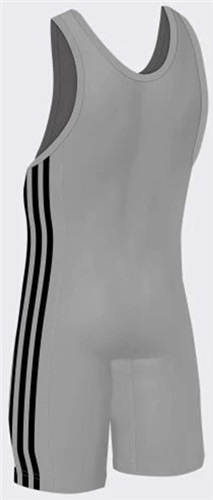 adidas aS102s Youth Wrestling 3-Stripe Singlet