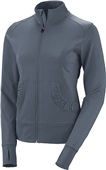 Womens, Front Pouch Pockets, Full Zip, Wicking, 4-Way Stretch Jacket GRAPHITE Pocket
