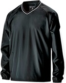 Holloway Adult Youth Bionic Windshirt BLACK/WHITE Pocket