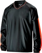 Holloway Adult Youth Bionic Windshirt BLACK/ORANGE Pocket