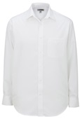 Edwards Mens Batiste Dress Shirt 1292 000 WHITE Pocket