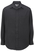 Edwards Mens Batiste Dress Shirt 1292 079 STEEL GREY Pocket